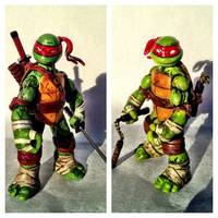 2012nick Ninja Turtles Refinished (Teenage Mutant Ninja Turtles) Custom Action Figure