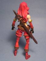 Red Monika (Battle Chasers) Custom Action Figure
