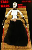 Asajj Ventress Dark Jedi 2.0 Sith 1.12th Scale (Star Wars Clone Wars) Custom Action Figure