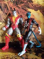 Nightcrawler and Colossus (Marvel Universe) Custom Action Figure