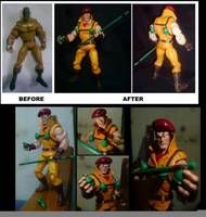 Rolento F. Schugerg (Street Fighter) Custom Action Figure