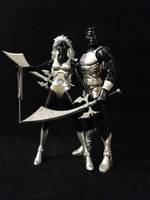White Lantern Quasar and Nebula (Original) (DC Universe) Custom Action Figure