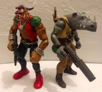 Bebop & Rocksteady (Teenage Mutant Ninja Turtles) Custom Action Figure