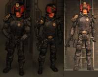 Judge Dredd - DREDD (Movie Masters) Custom Action Figure