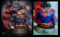 Superman Bust (Superman) Custom Action Figure