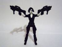 Domino (Marvel Universe) Custom Action Figure
