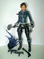 Lara Croft -Snow Gear (Tomb Raider) Custom Action Figure