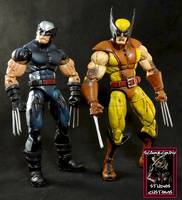 Brown Costume Wolverine (Marvel Legends) Custom Action Figure