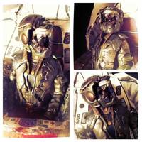 Kara "Starbuck" Thrace (Earth Crashed Viper) (Battlestar Galactica) Custom Action Figure