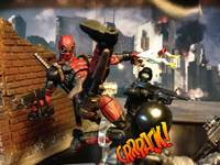 Marvel NOW Deadpool MU (Marvel Universe) Custom Action Figure