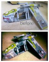 Republic LAAT Gunship (Battle of Geonosis) (Star Wars) Custom Vehicle