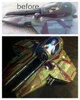 Obi-Wan's Jedi Starfighter (Star Wars) Custom Action Figure