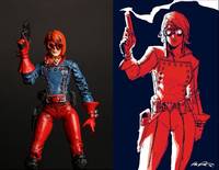 Rikki Barnes Custom Figure: Nomad-Girl without a World #1 (Marvel Select) Custom Action Figure