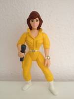 April O'neil (Cartoon Version) (Teenage Mutant Ninja Turtles) Custom Action Figure
