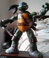 Battle Shell Leonardo (Teenage Mutant Ninja Turtles) Custom Action Figure
