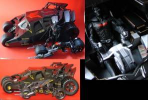 BATMOBILE TUMBLER, BATPOD & BATMAN beyond John Blake Original Concept (Batman Beyond) Custom Vehicle