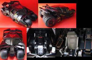 BATMOBILE TUMBLER, BATPOD & BATMAN beyond John Blake Original Concept (Batman Beyond) Custom Vehicle