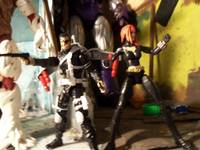 Nick Fury and Black Widow (Marvel Universe) Custom Action Figure