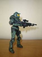 Spartan 059  Linda (Halo) Custom Action Figure