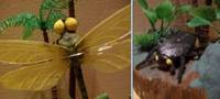 Turok Dinosaur Hunter Giant Beetle & Dragonfly (Turok) Custom Diorama / Playset