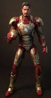 Iron Man 3 Mark 42 Tony Stark (Marvel Legends) Custom Action Figure