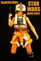 JAINA SOLO Rogue Squadron Pilot / Jedi Master (Star Wars) Custom Action Figure