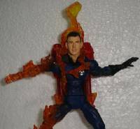 Johnny Storm / Human Torch (Fantastic Four) Custom Action Figure