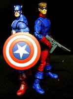 Captain America and Bucky (Marvel Legends) Custom Action Figure