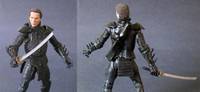 Ninja Bruce Wayne - Batman Begins (Movie Maniacs) Custom Action Figure