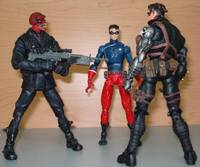 Red Skull, Winter Soldier, & Bucky (Marvel Legends) Custom Action Figure