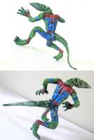 Spidey Showdowns: Spider-Lizard (Spider-Man) Custom Action Figure