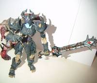 Death Knight Undead ( Dksauron Lvl 90 ) (World of Warcraft) Custom Action Figure