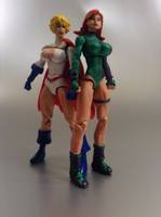 Caitlin Fairchild (DC Infinite Heroes) Custom Action Figure