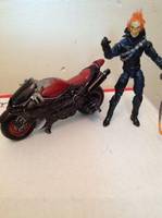 Ghost Rider with Motorcycle (Marvel Universe) Custom Action Figure