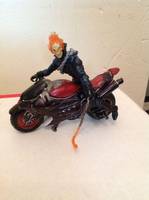 Ghost Rider with Motorcycle (Marvel Universe) Custom Action Figure