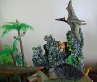 Turok Comics the Lost Land (Turok) Custom Diorama / Playset