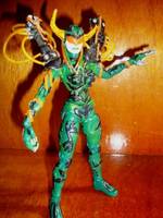 Development Technical Officer Insarn (Power Rangers) Custom Action Figure
