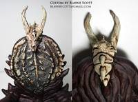 Predator: 1000 AD Throne of Bones (Predator) Custom Diorama / Playset