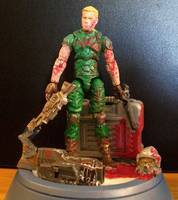 Doom 2 Doomguy (BFG Located) (Doom) Custom Diorama / Playset