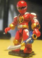 Mega Bloks Red Dino Thunder Ranger (Mega Bloks) Custom Action Figure
