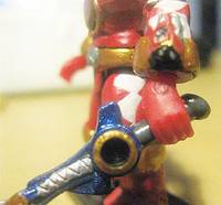Mega Bloks Red Dino Thunder Ranger (Mega Bloks) Custom Action Figure
