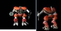 Turok Dinosaur Hunter Attack Robot  ( RED ) (Turok) Custom Action Figure