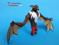 Female Man-Bat (Batman Animated) Custom Action Figure