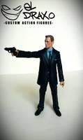 Daniel Craig Is Ian Fleming's 007 James Bond (James Bond) Custom Action Figure