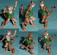 Weretiger (Wizardry) Custom Miniature / Figurine