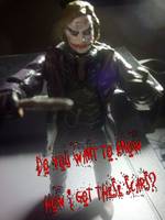 The Joker Dark Knight (Batman - Movie Style) Custom Action Figure