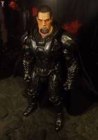 General Zod Armored-Man of Steel (Movie Masters) Custom Action Figure