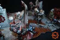 Gears of War Battleground (Gears Of War) Custom Diorama / Playset