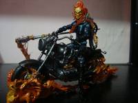 Ghostrider with Hellcycle (Marvel Universe) Custom Action Figure