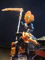 Ghostrider with Hellcycle (Marvel Universe) Custom Action Figure